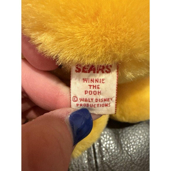 Winnie The Pooh Plush By Sears And 2 Smaller Pooh's - Picture 6 of 7